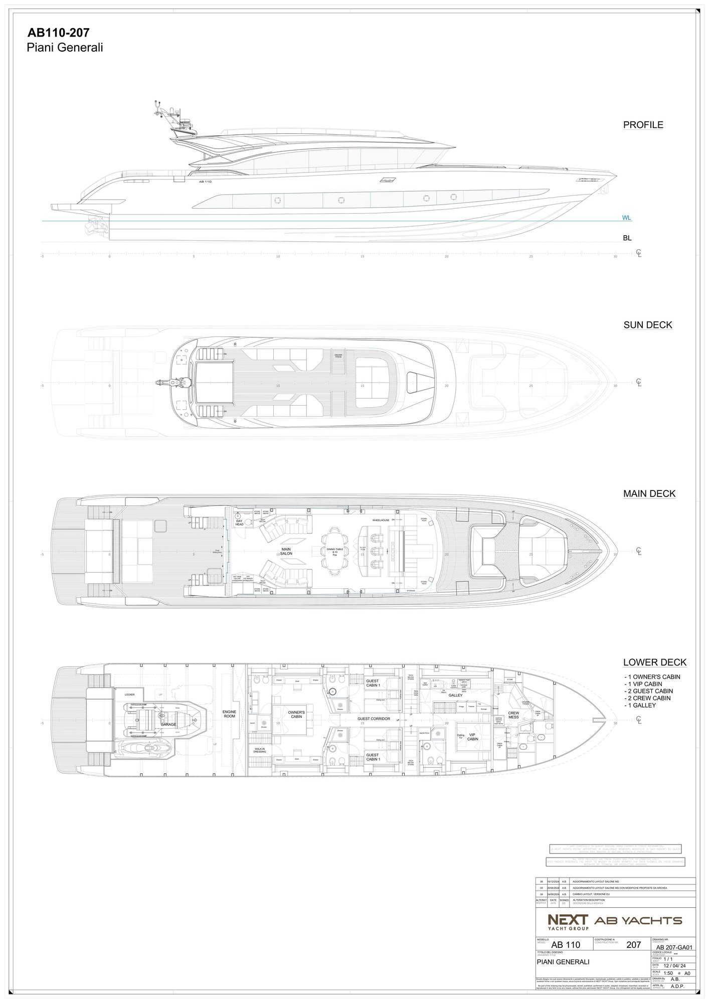 AB110 hull 207 [layout]